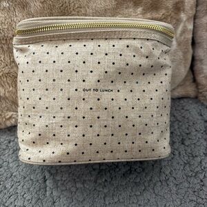 Kate Spade Polka Dot Out To Lunch Bag